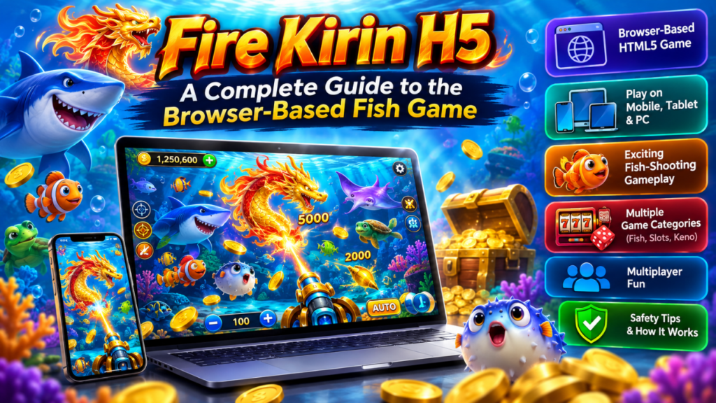 Fire Kirin H5: A Complete Guide to the Browser-Based Fish Game fire kirin h5