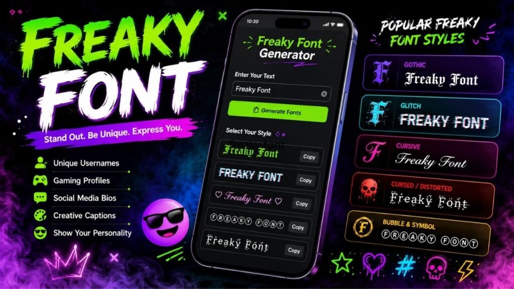 Freaky Font: What It Is, How It Works and How to Use It freaky font